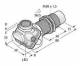 Turck NI15-EM30WDTC-Y1X inductive sensor with extended temperature range 4012161