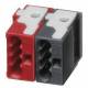 Siemens 5WG11938AB01 EIB Bus Terminal 193 red 2-pin, socket con