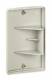 Schneider Electric 5504160 Schneider INKA Kanal Endstück PVC 100/72 RAL9016 weiß
