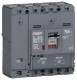 Hager HNS101DC Leistungsschalter h3+ P160 TM ADJ 4P4D N0-100% 100A 40kA CTC