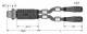 Turck VBRS4.4-2PKG3S-0.3/0.3/TEL 2f distribution systems Y-distributor 6630443