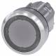 Siemens 3SU10500AB700AA0 pushbutton, 22mm round clear pushbutton