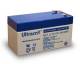 Ultracell 78243 Lead acid battery (UL1.3-12) 12 V, 1300 mAh - Faston (4.8 mm)