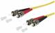 Metz Connect 151P1AOAO10E BTR OpDAT Patchkabel OS2 2xST/2xST SM 1m gelb I-V(ZN)H E9/125