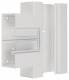Hager BR6517087035 T-Stück aus Grundprofil Kunststoff OT80mm lichtgrau