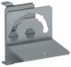 Hager FZ801A fastening bolt in the 100mm base univers FR/FS cabinets