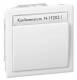 Schneider Electric 5980052 Schneider 1-pole change-over switch including built-in rocker box RAL9016 white