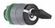 Schneider Electric ZB5AG9C0 Schneider key switch, front, plastic, 3-position