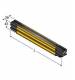 Turck SLLP14-560 personal protection, safety light curtain, pair 3089808