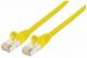 INTELLINET 735469 Premium Netzwerkkabel, Cat6, S/FTP 100% Kupfer, Cat6-zertifiziert, LS0H, RJ45-Stecker/RJ45-Stecker, 2,0 m, gelb