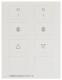 Siemens 5TG1137 DELTA i-system ,, pictogram sheet for Rocker Series