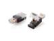 Equip Stecker Cat6 ungeschirmt RJ45 wzf. 2Stk transp. Polybeutel