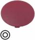 Moeller 218157 EATON M22-XDP-R-X0 button plate mushroom red with stop symbol 