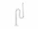 Equip cable guide 130cm long for under-table mounting white