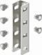 OBO Bettermann 6018509 OBO VUS 5 A4 U-stem connector 190x44 V4A with round-head screws 