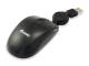 Equip Optical Mouse USB Travel Right-Left Handed Black