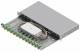 ZVK EasyLan LSB1C376 fiber optic splice housing P Grade B 1U/24P 24xLC-Duplex APC OS2