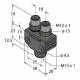 Turck VB2-FKM4.4-2FSM4 2f distribution systems Y distributor without cable 6930561