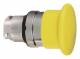 Schneider Electric ZB4BC5 Schneider Pilzdrucktaster 40mm gelb ohne Rastung Metall D22mm