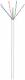 Goobay 94220 CAT 6 Netzwerkkabel, U/UTP - CCA, AWG 23/1 (solid), PVC