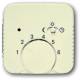 Busch Jaeger 2CKA001710A3555 Busch-Jaeger central plate 1795-212, white room controller for Duro 2000 SI