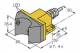Turck NI4-DSU35-2AP4X2 Inductive double sensor for part-turn drives 1569900