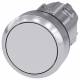 Siemens 3SU10500AB600AA0 pushbutton, 22mm round white pushbutton