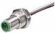Murrelektronik 7000-13525-9720050 M12 St Flansch A-cod. Hinterw. PP 0,5m