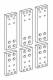 Schneider Electric 48125 Schneider Vorderanschluß unten 3P NW Schalter 2000A