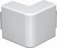 OBO Bettermann 6192262 OBO WDK HA40090RW Ausseneckhaube 40x90mm PVC reinweiss RAL9010 