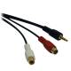 Eaton Power Quality 1.83 M MINI STEREO TO 2-RCA