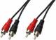 MONACOR AC-050 Stereo audio connection cable