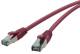RED patch cable Cat.6a red 25.0m S/FTP, AWG 27/7, 2713-13-0075