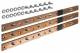 Hager SaSch for separator bars UM04K, NH1/2/3 3 piece 3-field