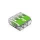WAGO 221-423 Verbindungsklemme mit Hebeln Green Range 3-Leiter