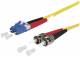 Metz Connect 151P1JOAO10E BTR OpDAT Patchkabel OS2 LC-D/2xST SM 1m gelb I-V(ZN)H E9/125