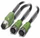 Phoenix Contact 1668959 Phoenix SAC-3P-M12Y/2X0,3-PUR/M12FS B Sensor-/Aktor-Kabel