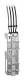 Schneider Electric AK5PA232 busbar adapter, 25A 3p +2 DIN rail 3TE