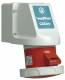 Walther-Werke 119 Walther wall socket 5x16A 400V 50/60Hz, IP67