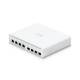 Ubiquiti Switch full managed Layer2 8 Port ? 4x 2,5 GbE ? PoE Budget 160W ? 4x 27V Passive-PoE ? 4x SFP+ ? Desktop ? Lüfterlos ? UISP ? UISP-S-Plus