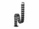 Equip cable guide 130cm long for under-table mounting black