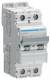 Hager NCN203 MCB 2P 10kA C-3A, 2M