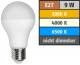 McShine LED light bulb, E27, 9W, 810 lm, color changing 3000K/6500K/4000K