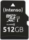 Intenso International 3423493 Intenso 512GB microSDXC Class10 UHS-I Premium + SD-Adapter