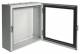 Hager FL163A Orion cabinet, steel shoe, I, transparent door, 500x500x200mm 