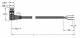 Turck PSW3M-10/TEY actuator and sensor cable PVC connection cable 6630112