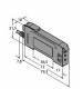 Turck DF-G3-KD-2M Opto Sensor, fiber optic sensor 3097708