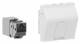 Ggk 6632 Keystone M45 adapter 1 port, 180 ° Cat6A 9010 