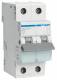 MCN516 Hager MCB, trigger characteristic C-16A 1P + N 2M 6kA