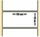 OEM-Factory Etiketten - Thermo 100 x 150mm, perm., PF, K40